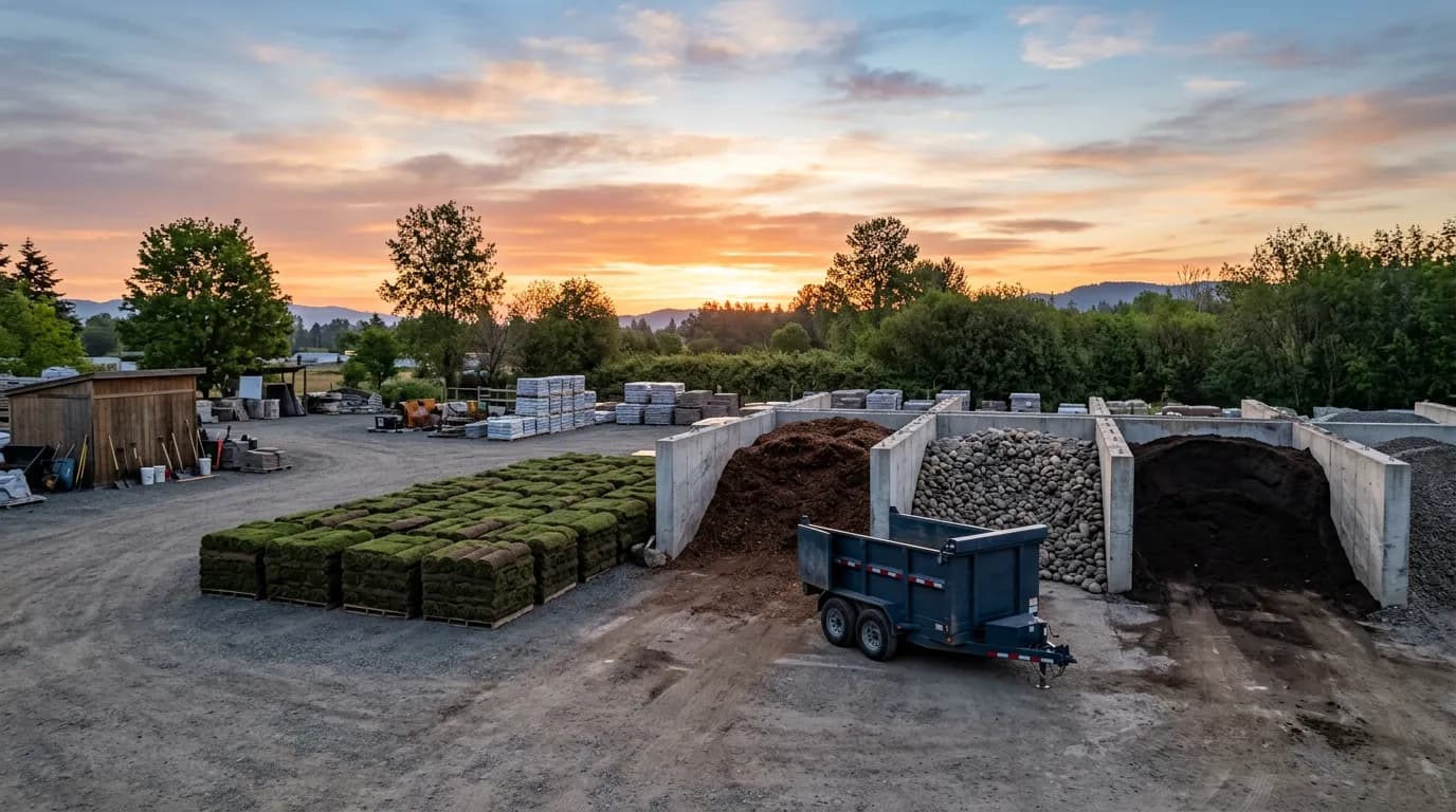 Tracking Bulk Materials and Equipment for a Landscaping Crew