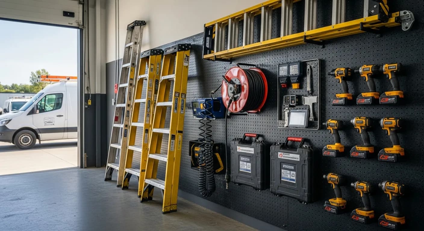 Tracking Tools and Equipment Across a Service Fleet