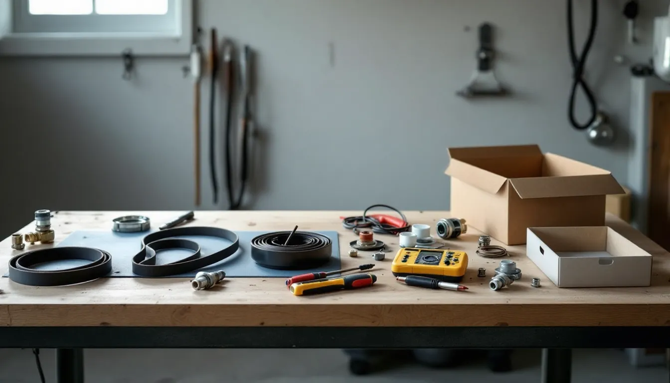 Editorial photograph illustrating appliance repair service software for a field-service business