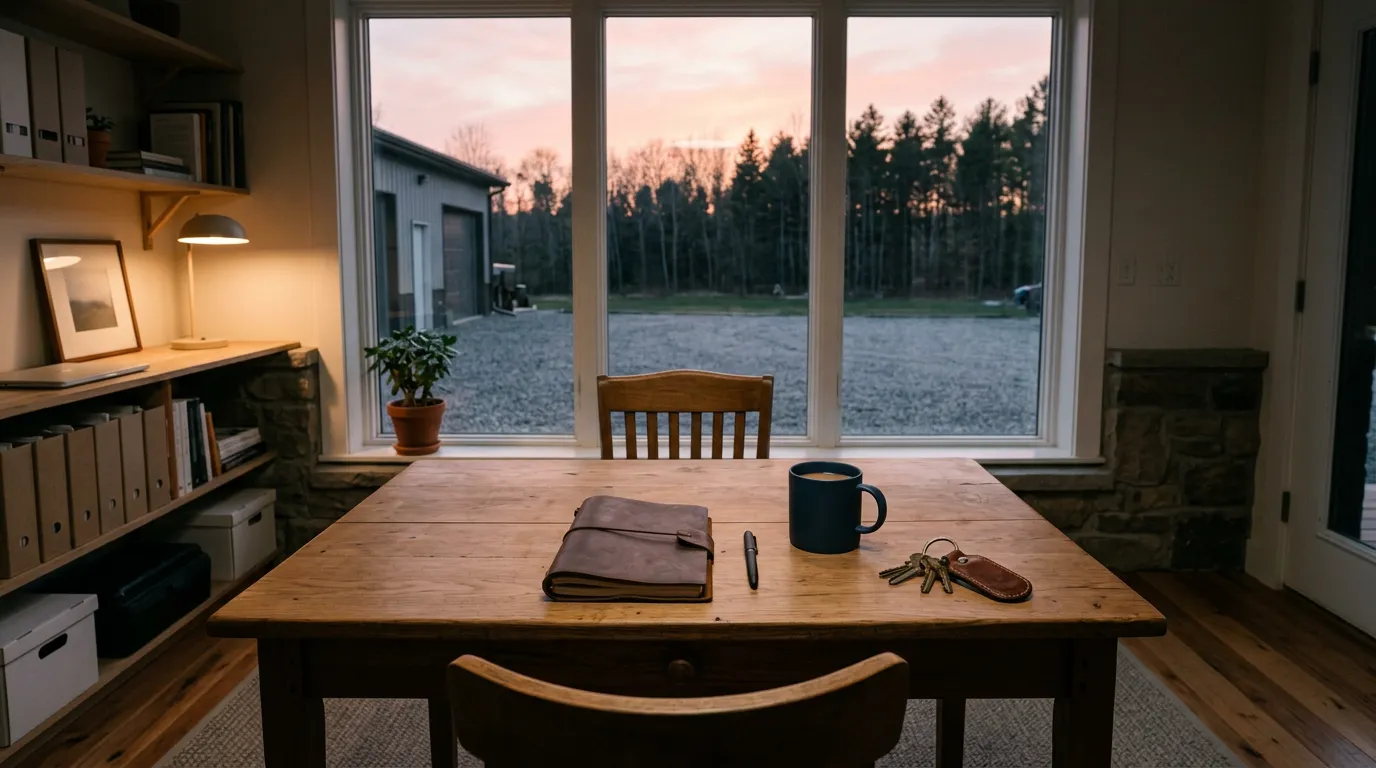 Editorial photograph illustrating field service software reviews for a field-service business